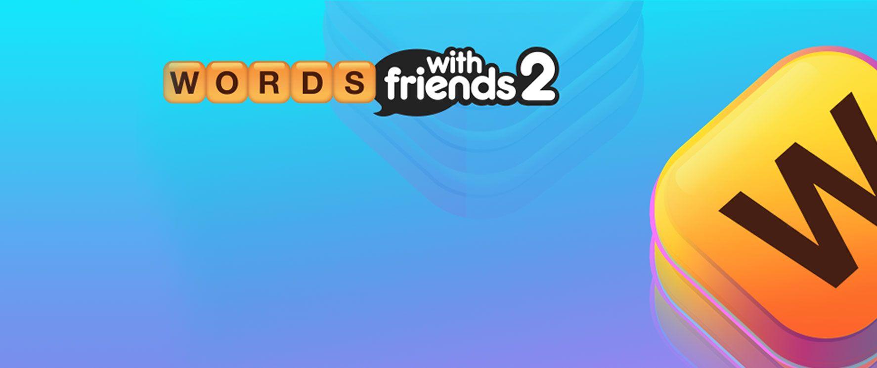 2 Black Word Logo - Words with Friends 2 - Zynga - Zynga