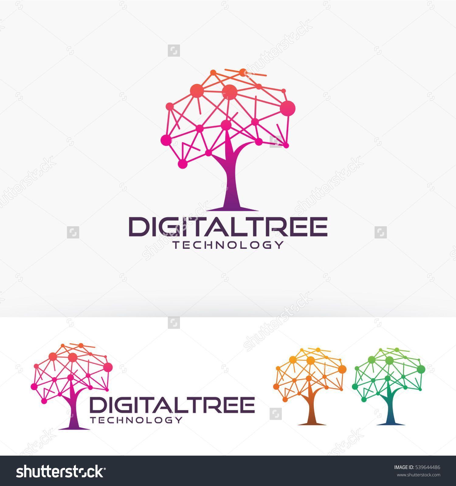 Network Technologies Logo - Digital Tree, technology, nature, wireless, internet, network ...