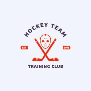 Hockey Logo - Placeit Logo Design Template for a Hockey League Championship