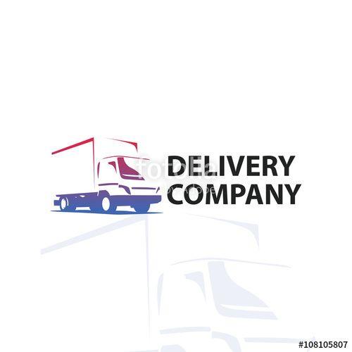 Automobile Parts Logo - Car repair or delivery service label. Vector logo design template ...