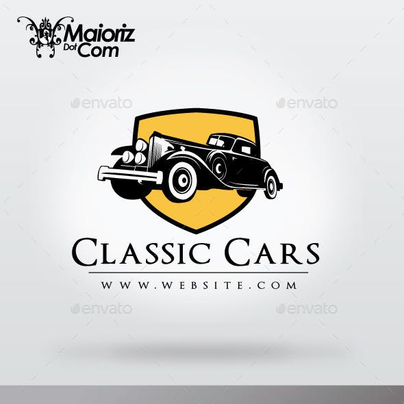 Antique Auto Logo - Classic Cars Logo Template by maioriz | GraphicRiver