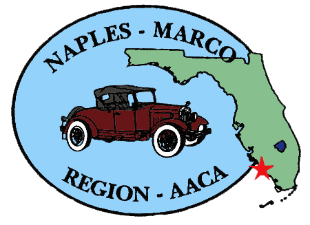 Antique Auto Logo - Naples Marco Region AACA
