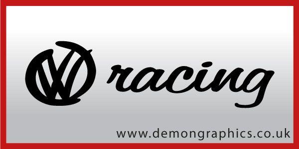 VW Racing Logo - VW Racing [VW Racing] - £1.99 : Car Graphics by Demon Graphics ...