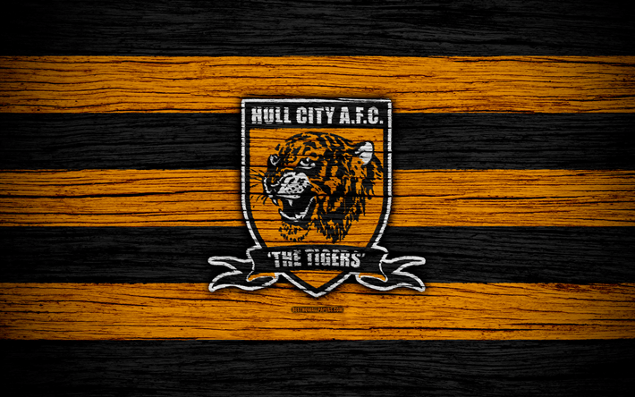 Hull City Logo - Download wallpaper Hull City FC, 4k, EFL Championship, soccer