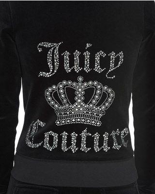 Juicy Couture Crown Logo - Logo Juicy Crown Velour Original Jacket | Juicy Couture