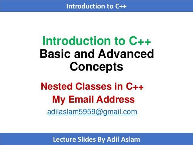 Red and Blue Nested C Logo - Nested Classes in C++