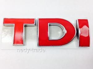 Red Badge Logo - TDI Red Badge Emblem Logo for for AUDI SEAT SKODA | eBay