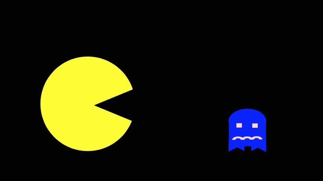 Pacman-like Brand Green Logo - Fast Facts About Pac Man