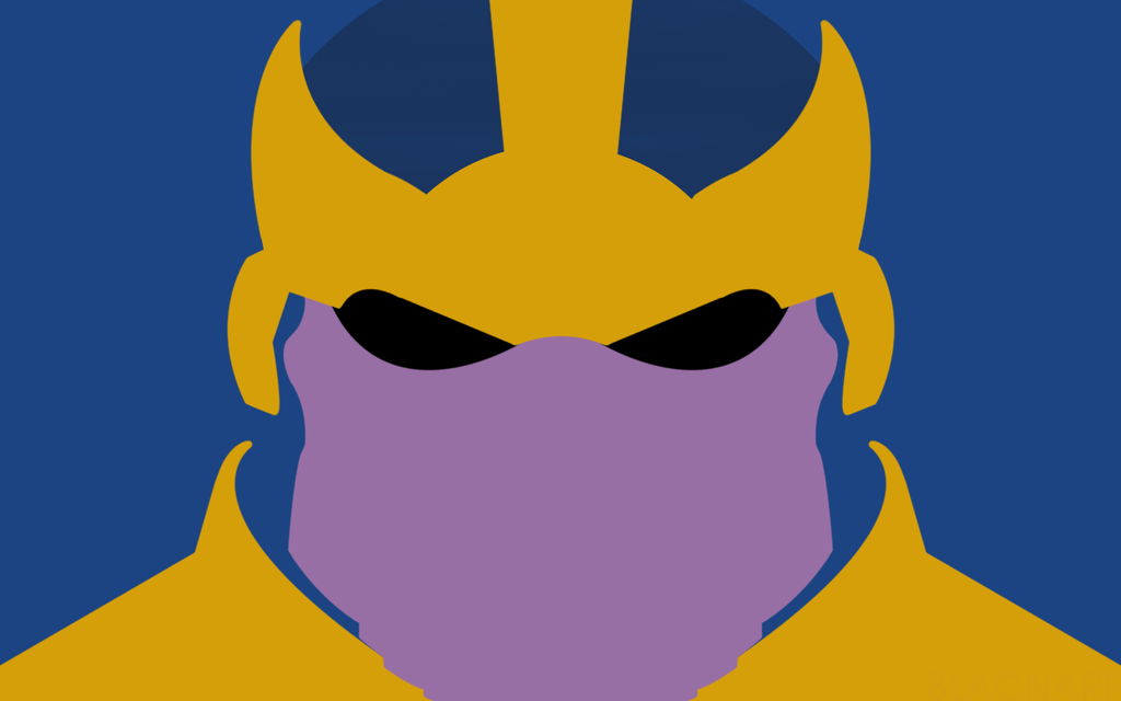 Thanos Face Logo - Marvel Wallpaper Dump