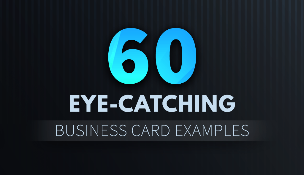 Design Your Own Business Logo - Business Card Design Inspiration: 60 Eye Catching Examples. Visual