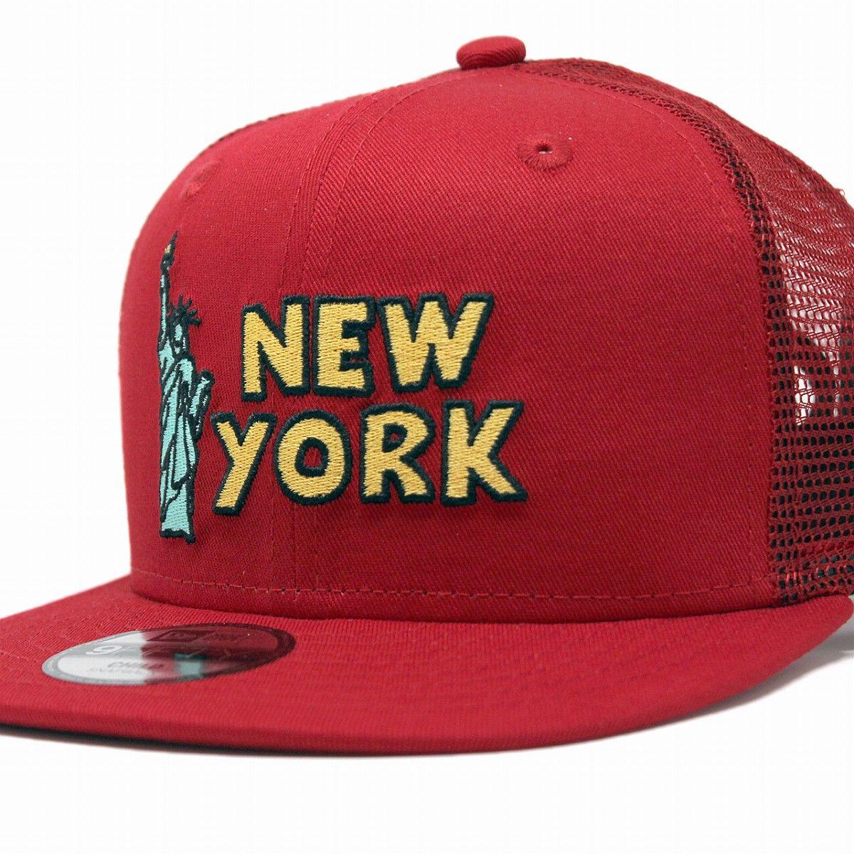 Red Statue Logo - ELEHELM HAT STORE: The kids coordinates / red red [baseball cap ...