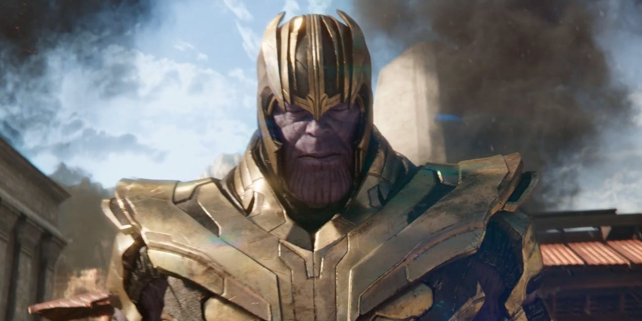 Thanos Face Logo - 9 Things We Learned from the New 'Infinity War' Trailer | Inverse