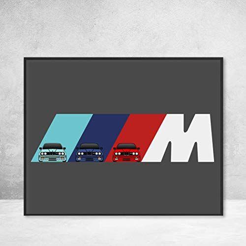 BMW M3 Power Logo - Amazon.com: BMW M3 E30 3 Series on M Power BMW M Logo Poster Print ...