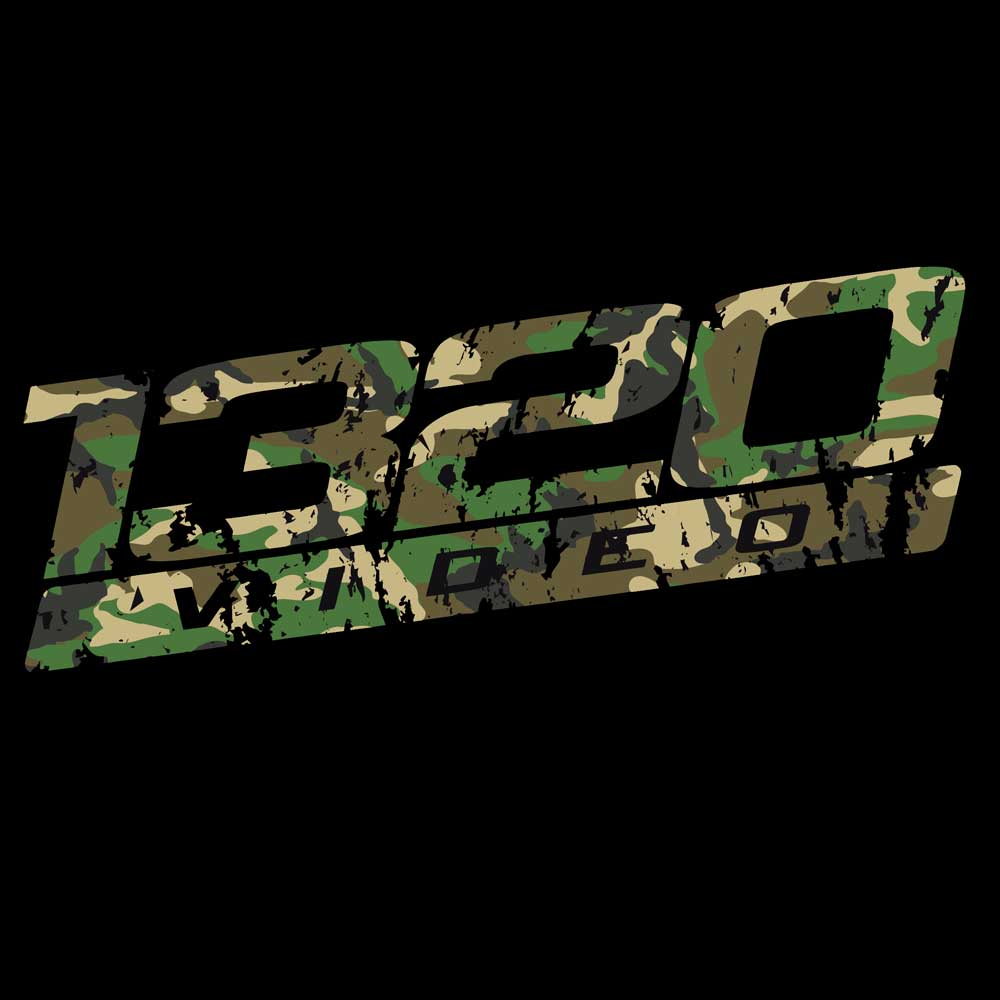 Camouflage Logo - Camo Logo T-Shirt - 1320Video
