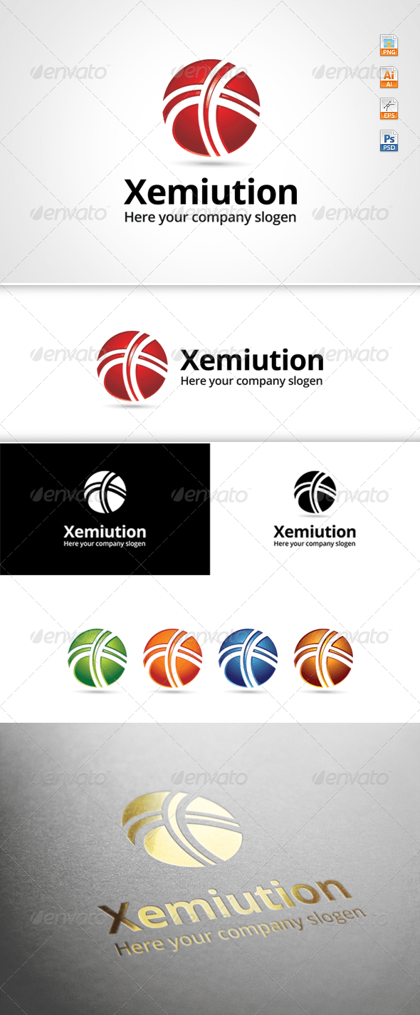 Ball with X Logo - Xemiution ... app, basket ball, bold, brand, business, cl… | N2 ...