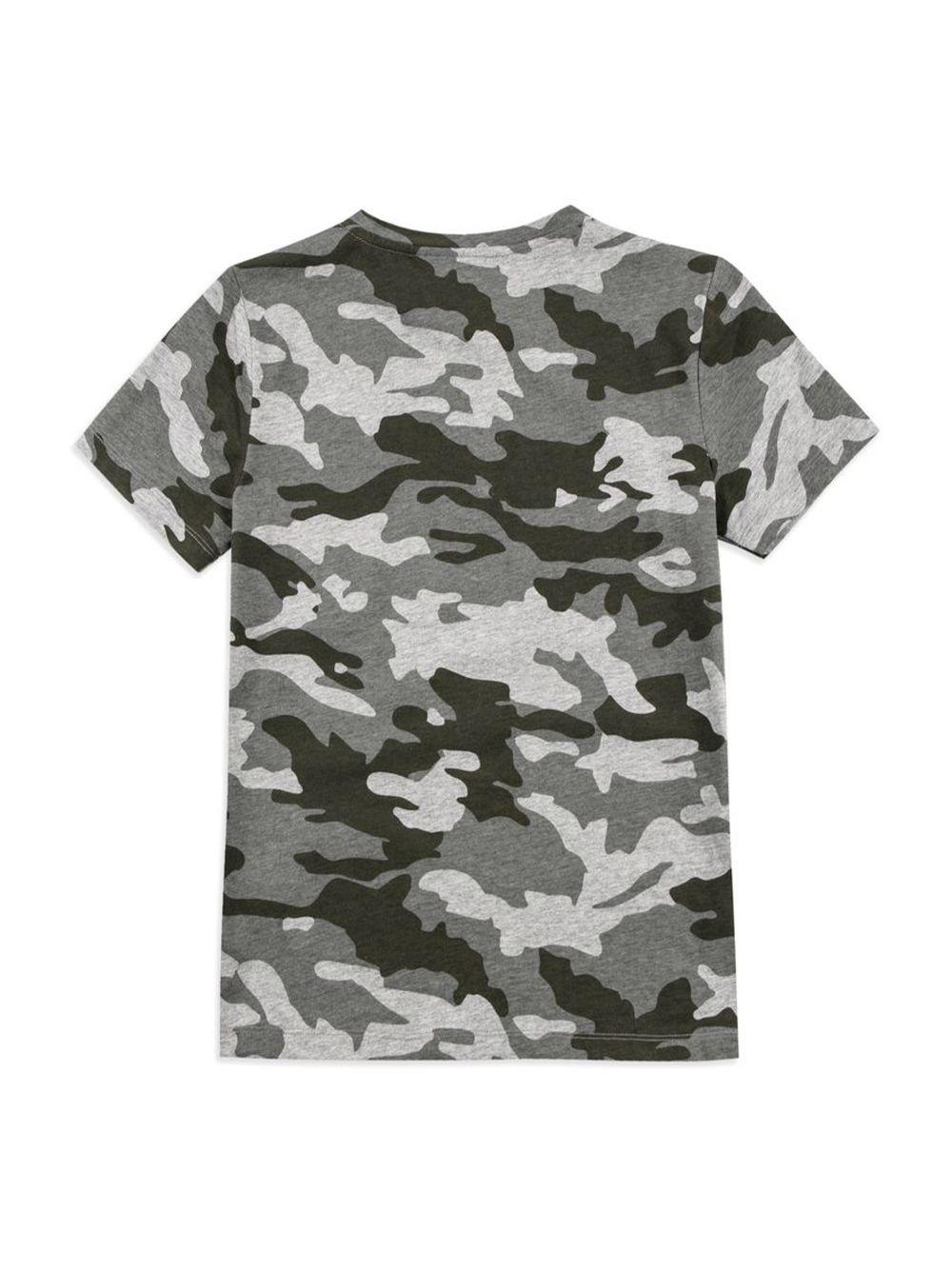 Camouflage Logo - Antony Morato Camouflage Logo T Shirt