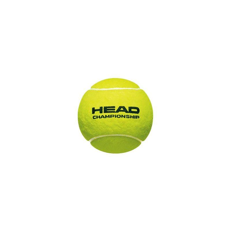 Ball with X Logo - CHAMPIONSHIP TENNIS BALLS x 4 | Decathlon