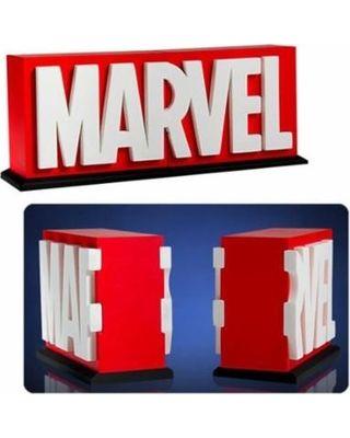 Red Statue Logo - Amazing Deals on Marvel Logo Bookends Statue