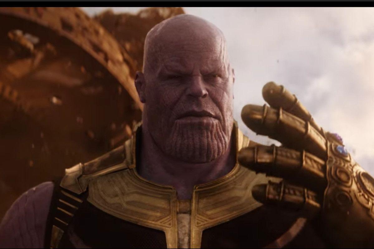 Thanos Face Logo - Avengers: Infinity War: Thanos and the Black Order, explained - Vox