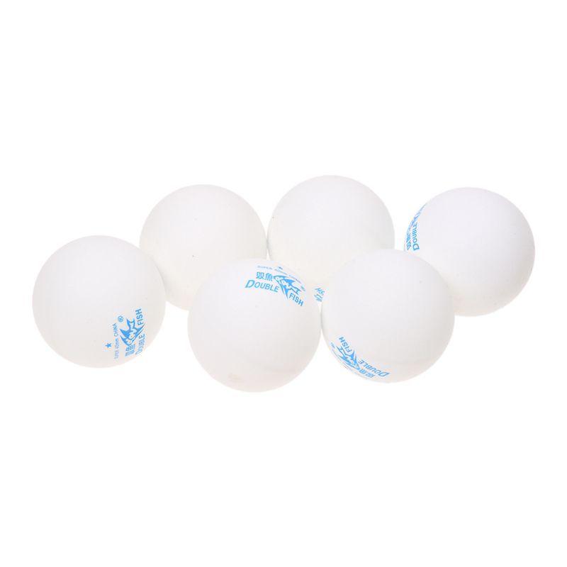 Ball with X Logo - DOUBLE FISH 6 x 1 Plain White (logo free) Special Quality Table ...