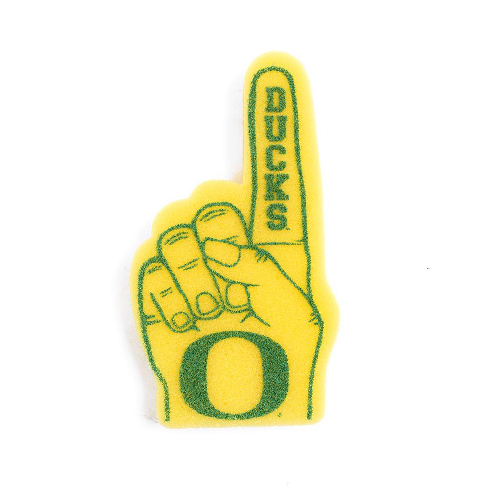 Yellow Finger Logo - O Ducks Mini 6.5 Foam Finger