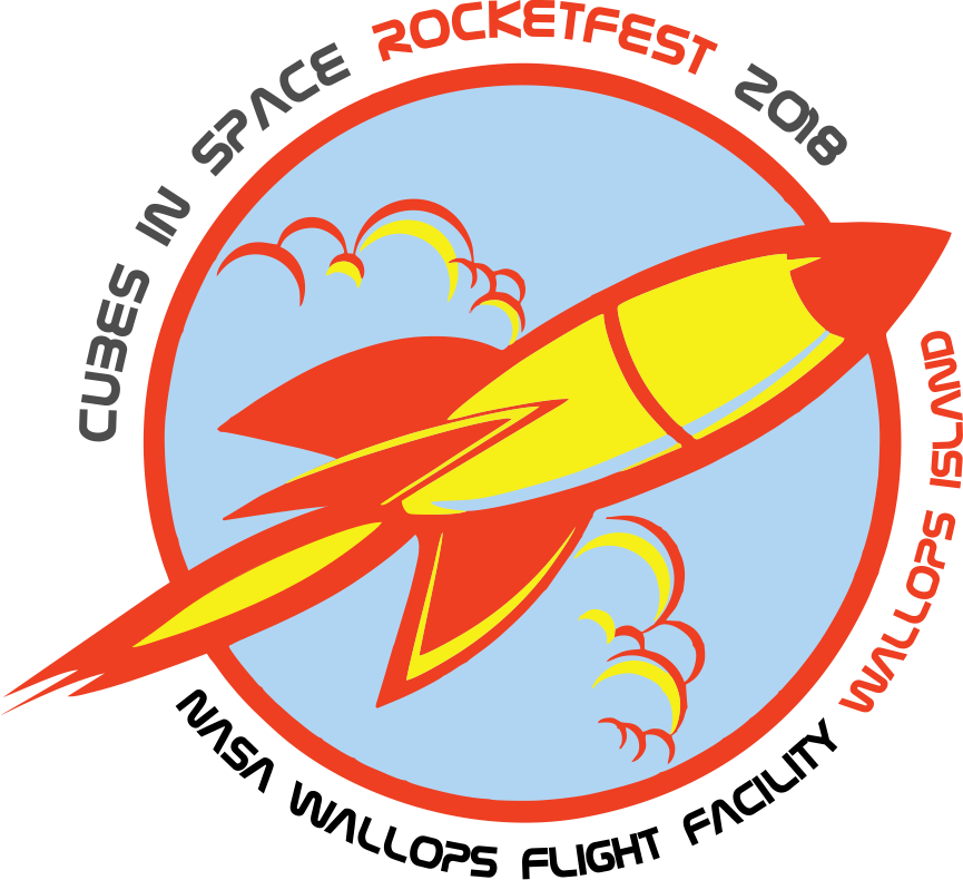 Space Rockets NASA Logo - CiS-Rocketfest 2018