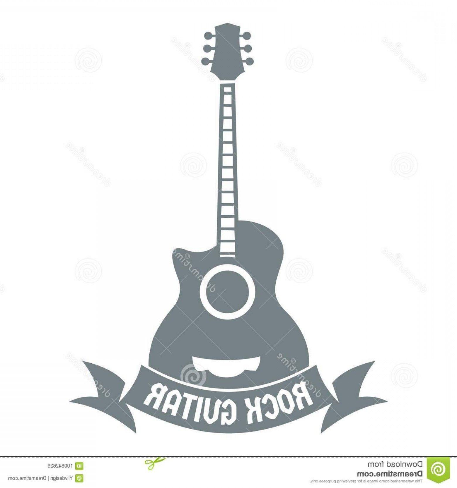 Simple Phone Gray Logo - Guitar Logo Simple Illustration Guitar Vector Logo Web Guitar Logo