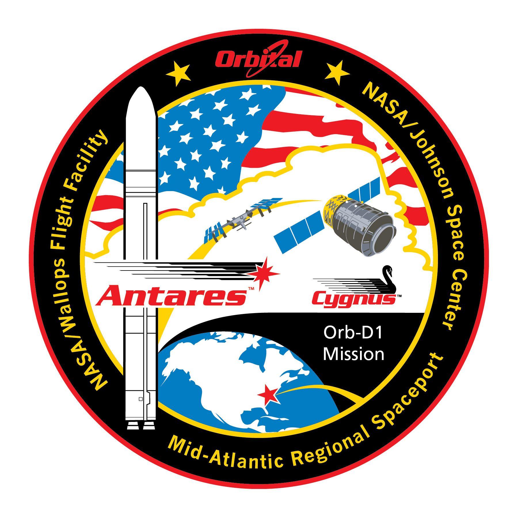 Space Rockets NASA Logo - Antares