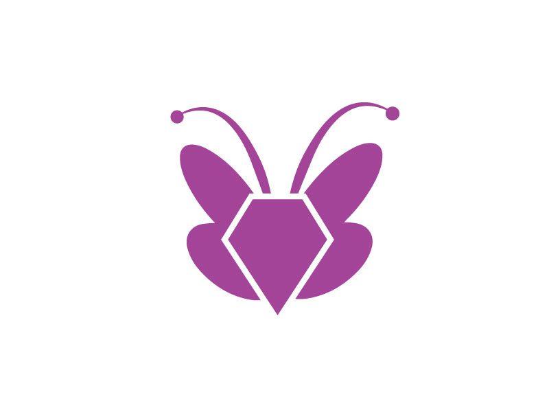 BS Butterfly Logo - Feminine, Modern, It Company Logo Design for no need text editing ...