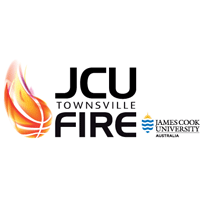 Basketball On Fire Logo - Townsville Fire