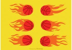 Basketball On Fire Logo - Basketball on fire logo free vector graphic art free download (found ...