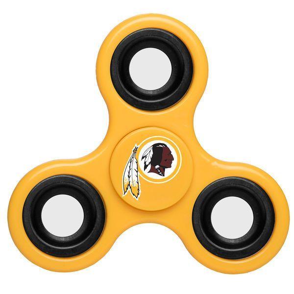 Yellow Finger Logo - Redskins Yellow Team Logo Finger Spinner | Finger Spinner ...