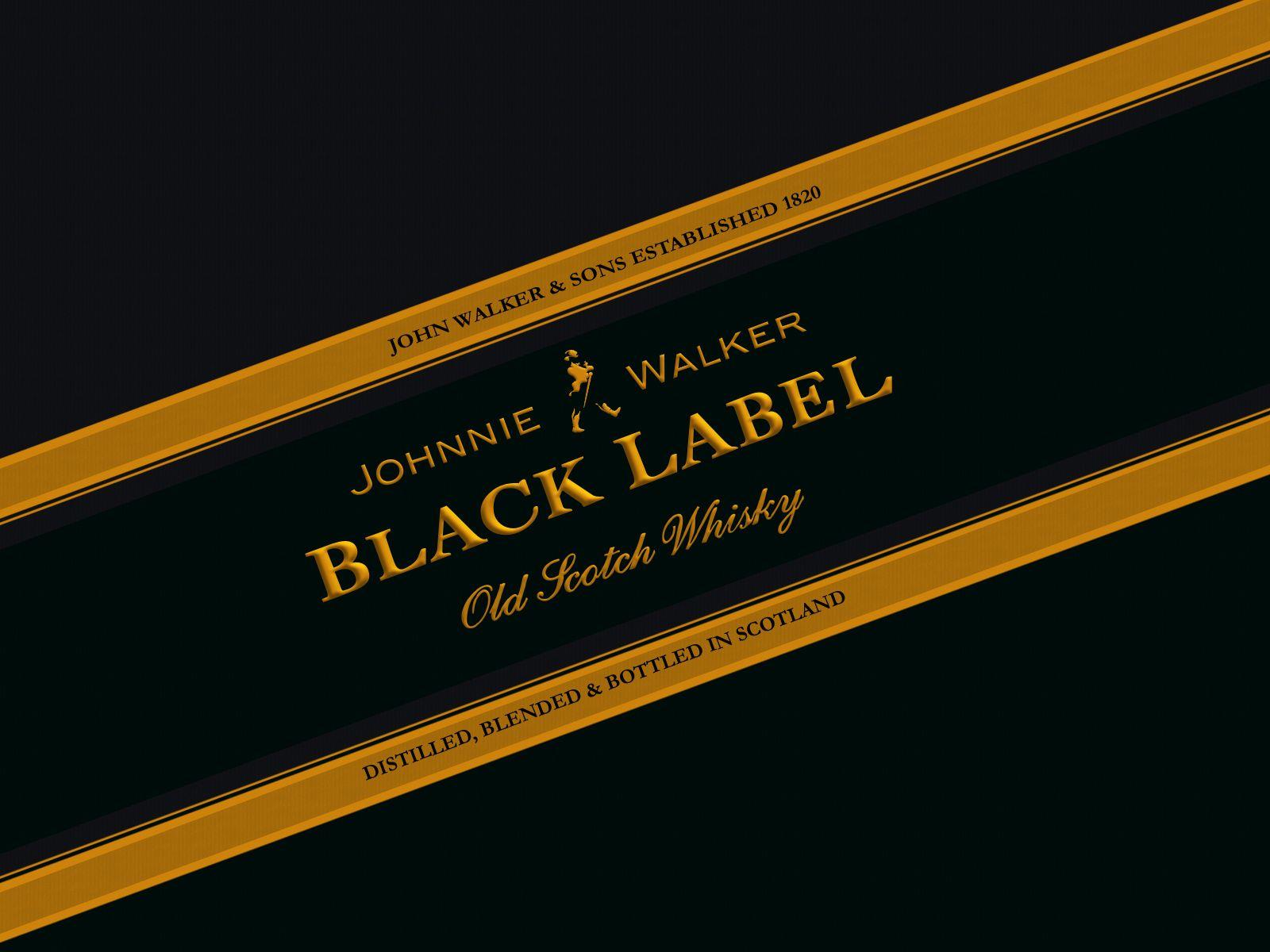 Black Label Logo - Johnnie Walker Wallpaper