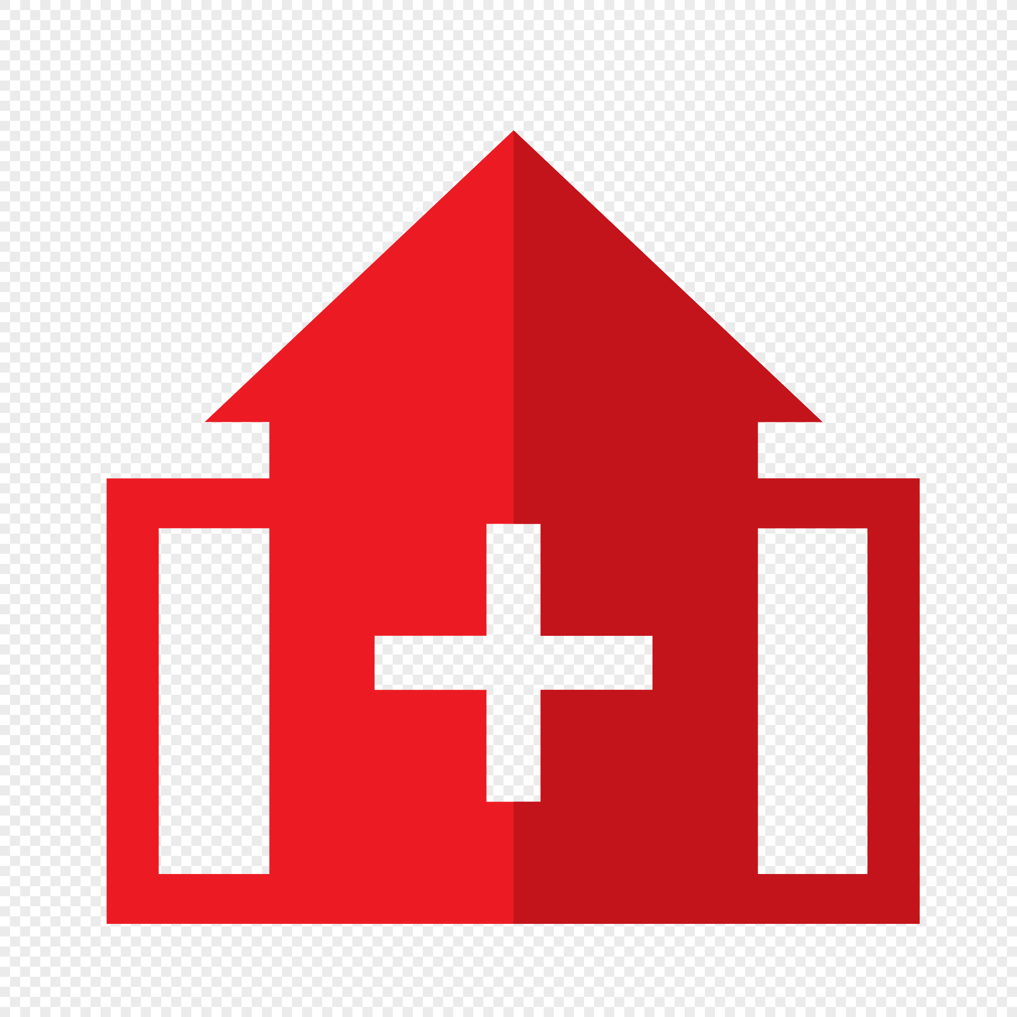 Red Hospital Logo - Red hospital logo png image_picture free download 400913521_lovepik.com