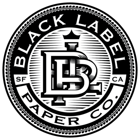 Black Label Logo - Black Label Paper Company