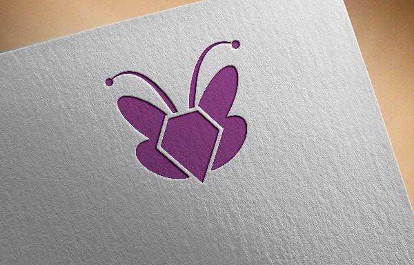 BS Butterfly Logo - Feminine, Modern, It Company Logo Design for no need text editing