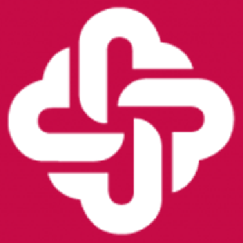 Red Hospital Logo - Logo +Corporate Identity. Red lattice work doppelgängers 2