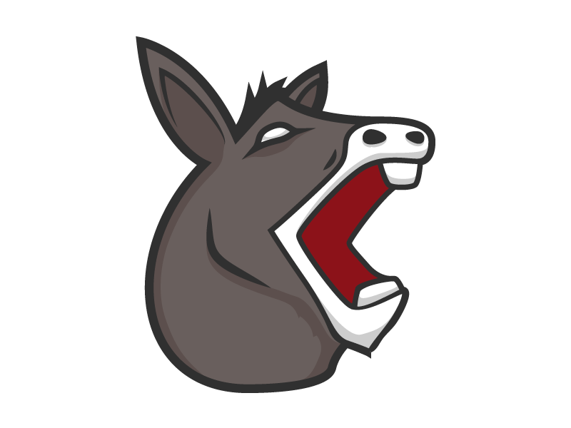 Donkey Logo - IO.js donkey logo Idea by Guille Cura | Dribbble | Dribbble