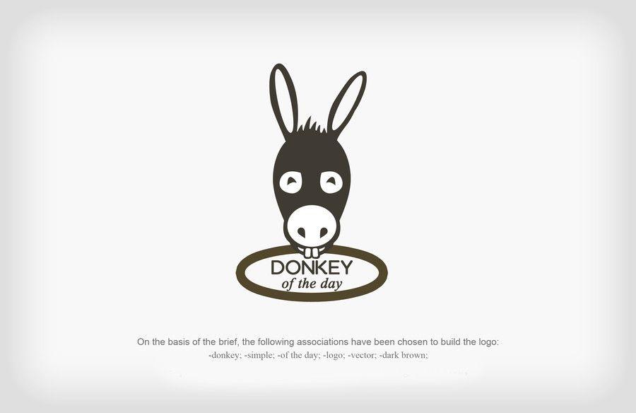 Donkey Logo - Entry #3 by OtnielYuroTama for Donkey of the Day logo | Freelancer