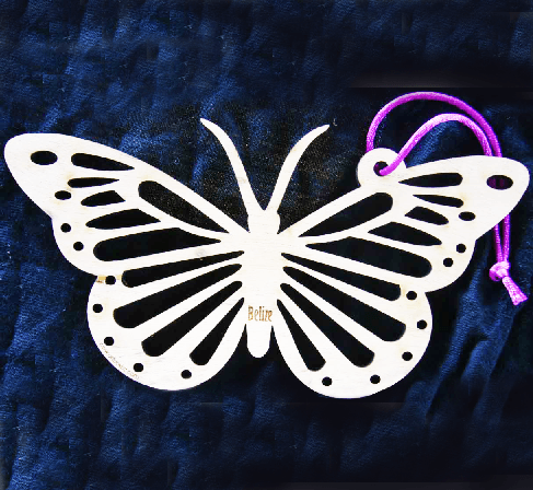 BS Butterfly Logo - Hollow Butterfly BS