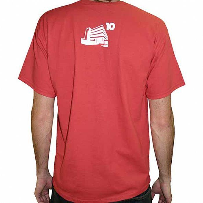 Red Hospital Logo - HOSPITAL Hospital T Shirt (red with white hospital logo) vinyl at