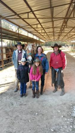 Flying L Horse Logo - Joe Bob and his wrangler backup with the family. - Picture of Flying ...