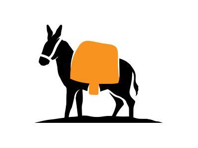 Donkey Logo - Loaded Donkey by Marko Agic | Dribbble | Dribbble