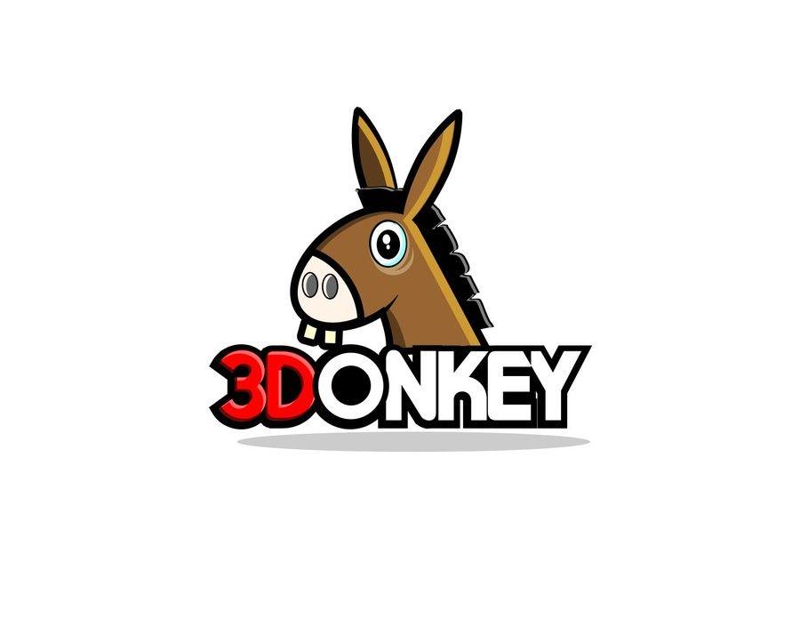 Donkey Logo - Entry #31 by hodward for Design a Logo for 3D Donkey | Freelancer