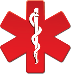 Red Hospital Logo - Medical Safety Equipment