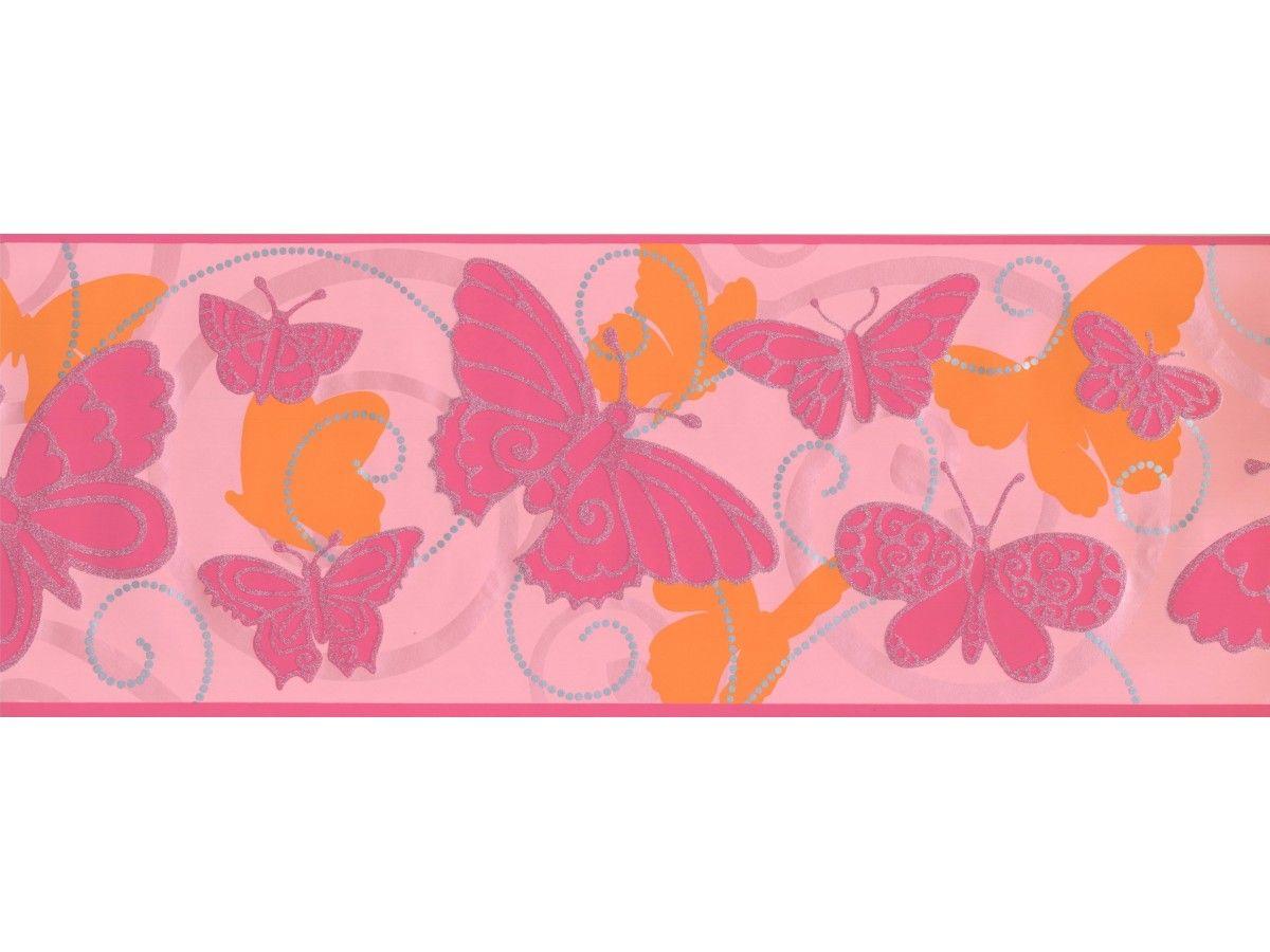 BS Butterfly Logo - Butterfly Wallpaper Border 5406 BS