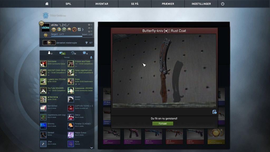 BS Butterfly Logo - Steam Community :: Screenshot :: Latest knife unboxing - Butterfly ...