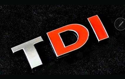 TDI Logo - Incognito 7 3D Laxury Volkswagen TDI Logo VW TDI Logo TDI Badge
