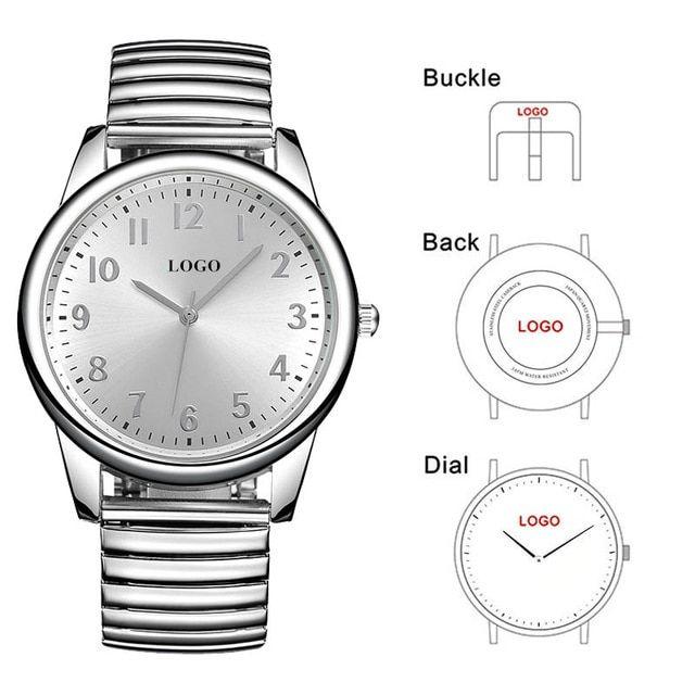 Custom Watches with Logo - B 8200 Men Custom Designer Watches Dial Printing Brand Your Own