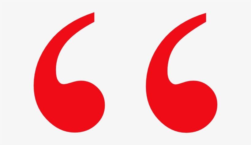 Red Quotation Mark Logo - Comma Cliparts - Red Quotation Marks Png Transparent PNG - 600x395 ...